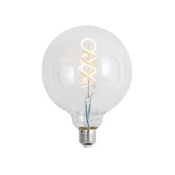 LUUMR Smarte Glühbirnen|Filament Lampen*Smart E27 Dimmbare LED-Glühbirnen G125 RGBW 4W 250lm 2700K