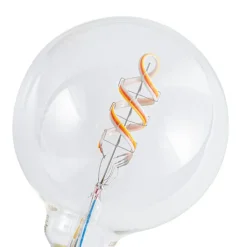 LUUMR Smarte Glühbirnen|Filament Lampen*Smart E27 Dimmbare LED-Glühbirnen G125 RGBW 4W 250lm 2700K