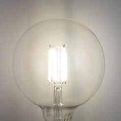 LUUMR Smarte Glühbirnen|Filament Lampen*Smart E27 Dimmbare LED-Glühbirnen G125 Klar 7W 806lm 2700-6500K