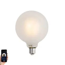 LUUMR Led Lampen|Smarte Glühbirnen*Smart E27 Dimmbare LED-Glühbirnen G125 Matt 7W 806lm 2700-6500K