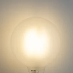 LUUMR Led Lampen|Smarte Glühbirnen*Smart E27 Dimmbare LED-Glühbirnen G125 Matt 7W 806lm 2700-6500K