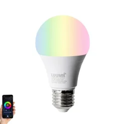 LUUMR Smarte Glühbirnen|Led Lampen*Smart E27 LED Glühbirnen A60 Matt RGBW 9W 806lm 2700-6500K
