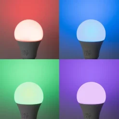 LUUMR Smarte Glühbirnen|Led Lampen*Smart E27 LED Glühbirnen A60 Matt RGBW 9W 806lm 2700-6500K