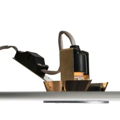 QAZQA Smarte Einbaustrahlers|Smarte Spots*Smart Einbau Spot schwarz kippbar inkl. Wifi GU10 - Cisco