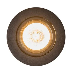 QAZQA Smarte Einbaustrahlers|Smarte Spots*Smart Einbau Spot schwarz kippbar inkl. Wifi GU10 - Cisco