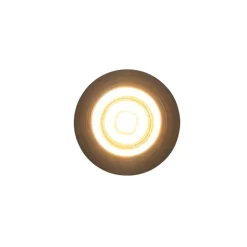 QAZQA Smarte Einbaustrahlers|Smarte Spots*Smart Einbaustrahler schwarz inkl. WiFi GU10 verstellbar - Installa