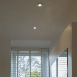 QAZQA Gartenbeleuchtung|Badezimmerlampen*Smart Einbaustrahler Stahl rund IP44 inkl. Wifi GU10 - Xena