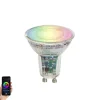 LUEDD Smarte Glühbirnen|Led Lampen*Smart GU10 50 LED-Glühbirne Klar RGBW 4,5W 350 lm 2700-6000K