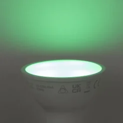 LUUMR Smarte Glühbirnen|Led Lampen*Smart GU10 50mm dimmbare LED-Glühbirne Opal RGBW 4,7W 400lm 2700-6500K