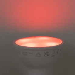 LUUMR Smarte Glühbirnen|Led Lampen*Smart GU10 50mm dimmbare LED-Glühbirne Opal RGBW 4,7W 400lm 2700-6500K