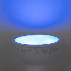 LUUMR Smarte Glühbirnen|Led Lampen*Smart GU10 50mm dimmbare LED-Glühbirne Opal RGBW 4,7W 400lm 2700-6500K