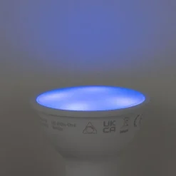 LUUMR Smarte Glühbirnen|Led Lampen*Smart GU10 50mm dimmbare LED-Glühbirne Opal RGBW 4,7W 400lm 2700-6500K