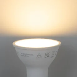 LUUMR Smarte Glühbirnen|Led Lampen*Smart GU10 50mm dimmbare LED-Glühbirne Opal 7W 630lm 2700K