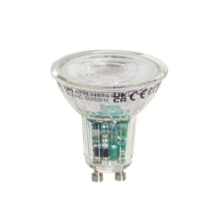 LUEDD Smarte Glühbirnen|Led Lampen*Smart GU10 50mm LED-Glühbirne Klar 4,7W 345 lm 2200-4000K