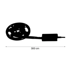 LUEDD Smarte Glühbirnen|Led Lampen*Smart LED-Streifen RGB 3m 5W