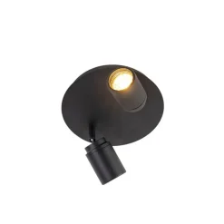 QAZQA Gartenbeleuchtung|Badezimmerlampen*Smart Modern spot schwarz inkl. GU10 2-flammig IP44 - Ducha