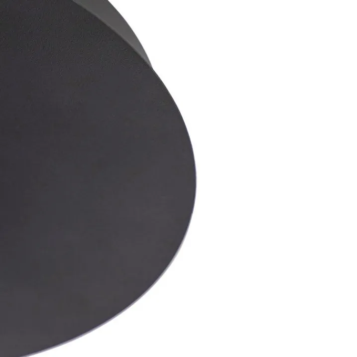 QAZQA Gartenbeleuchtung|Badezimmerlampen*Smart Modern spot schwarz inkl. GU10 2-flammig IP44 - Ducha