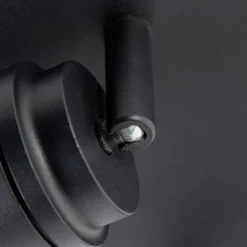 QAZQA Gartenbeleuchtung|Badezimmerlampen*Smart Modern spot schwarz inkl. GU10 2-flammig IP44 - Ducha