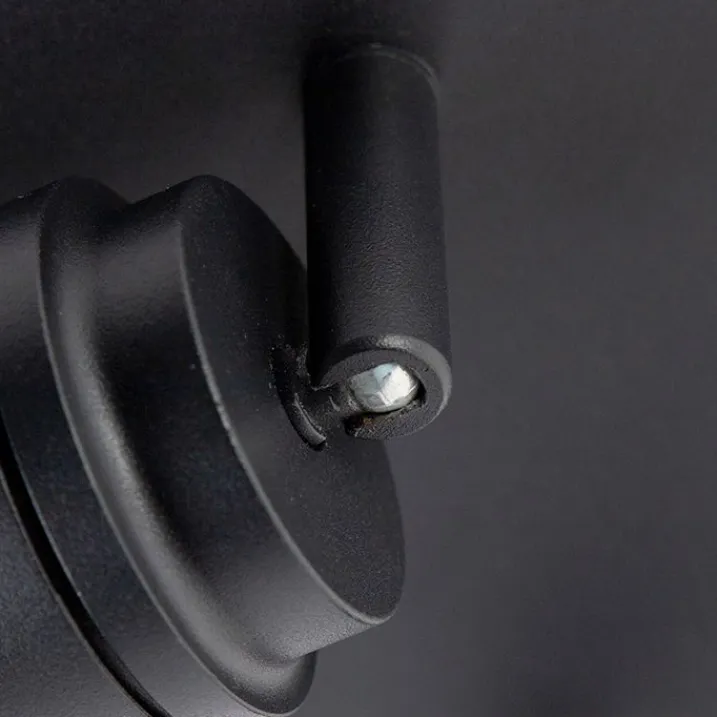 QAZQA Gartenbeleuchtung|Badezimmerlampen*Smart Modern spot schwarz inkl. GU10 2-flammig IP44 - Ducha