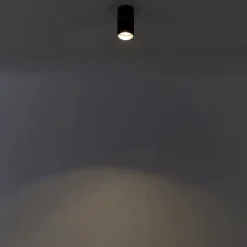 QAZQA Smarte Spots|Smarte Deckenleuchten*Smart moderner Spot schwarz inkl. WiFi GU10 - Tuba 1