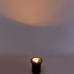 QAZQA Gartenbeleuchtung|Bodenstrahler Außen*Smart Outdoor Spot Spot Edelstahl inkl. WiFi GU10 IP65 - Delux