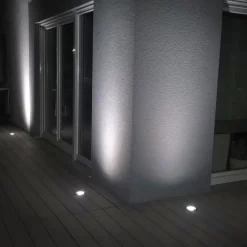 QAZQA Gartenbeleuchtung|Bodenstrahler Außen*Smart Outdoor Spot Spot Edelstahl inkl. WiFi GU10 IP65 - Delux