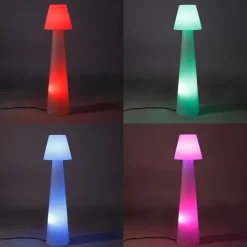 QAZQA Gartenbeleuchtung|Smarte Außenbeleuchtung*Smart Outdoor Stehleuchte weiß inkl. LED A60 IP44 - Katrijn