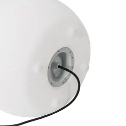 QAZQA Gartenbeleuchtung|Smarte Außenbeleuchtung*Smart Outdoor Stehleuchte Blumentopf weiß IP44 inkl. Wifi A60 - Flowerpot