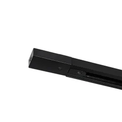 QAZQA Smarte Spots|Deckenstrahler*Smart Rail System Schwarz 3 Lichter inkl. Wifi GU10 - Movie