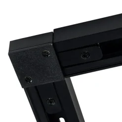 QAZQA Smarte Spots|Deckenstrahler*Smart Rail System Schwarz 5 Lichter inkl. Wifi GU10 - Movie