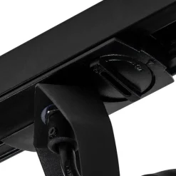 QAZQA Smarte Spots|Deckenstrahler*Smart Rail System Schwarz 5 Lichter inkl. Wifi GU10 - Movie