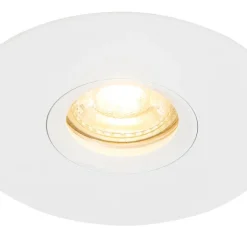 QAZQA Einbaustrahler|Wohnzimmerlampen*Smart Recessed Spotlight White Incl. Wifi GU10 50mm - Buco