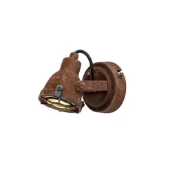 QAZQA Smarte Spots|Smarte Deckenleuchten*Smart Spot rostbraun inkl. WiFi GU10 - Sorra