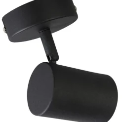 QAZQA Schlafzimmerlampen|Küchenlampen*Smart Spot schwarz inkl. WiFi GU10 verstellbar - Jeana