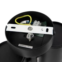 QAZQA Deckenstrahler|Aufbaustrahler*Smart Spot Schwarz 2-Licht inkl. Wifi GU10 - Scopio Honey