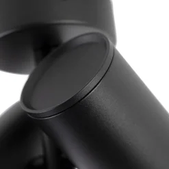 QAZQA Deckenstrahler|Aufbaustrahler*Smart Spot Schwarz 2-Licht inkl. Wifi GU10 - Scopio Honey