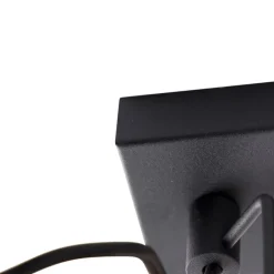 QAZQA Deckenstrahler|Aufbaustrahler*Smart Spot Schwarz 3-Licht inkl. Wifi GU10 - Sulux