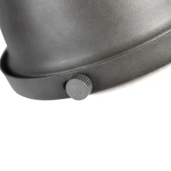 QAZQA Smarte Spots|Smarte Deckenleuchten*Smart Spot Stahl mit Holz neigbar inkl. 3 WiFi GU10 - Emado