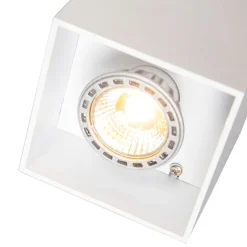 QAZQA Smarte Spots|Smarte Deckenleuchten*Smart Spot weiß inkl. WiFi GU10 - Qubo 1