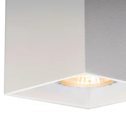 QAZQA Smarte Spots|Smarte Deckenleuchten*Smart Spot weiß inkl. WiFi GU10 - Qubo 1