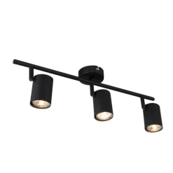 QAZQA Smarte Spots|Smarte Deckenleuchten*Smart Spots schwarz neigbar inkl. WiFi GU10 - Jeana 3