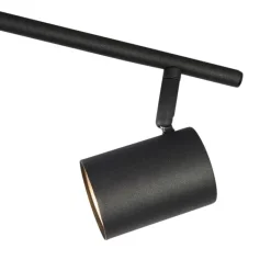 QAZQA Smarte Spots|Smarte Deckenleuchten*Smart Spots schwarz neigbar inkl. WiFi GU10 - Jeana 3