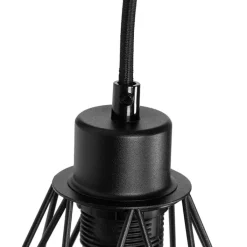 QAZQA Wandleuchten|Wohnzimmerlampen*Smart Wall Lamp Black with Wood Incl. WiFi A60 - Chon