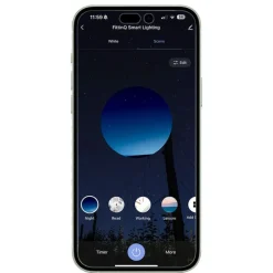 QAZQA Smarte Wandleuchten|Wandleuchten*Smart Wandleuchte Nussbaumholz inkl. Wi-Fi G9 - Transfer