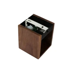 QAZQA Smarte Wandleuchten|Wandleuchten*Smart Wandleuchte Nussbaumholz inkl. Wi-Fi G9 - Transfer