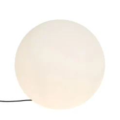 QAZQA Gartenbeleuchtung|Smarte Außenbeleuchtung*Smart-Außenleuchte weiß 56 cm inkl. Wifi A60 IP65 - Nura