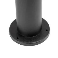 QAZQA Smarte Außenbeleuchtung|Stehlampen Außen*Smarte Außenlampe schwarz 45 cm verstellbar inkl. Wifi GU10 - Solo