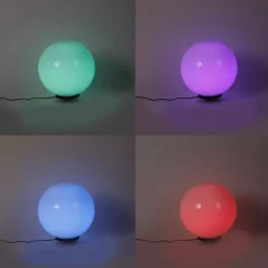 QAZQA Gartenbeleuchtung|Smarte Außenbeleuchtung*Smarte Außenleuchte mit Erdspieß 50 cm IP44 inkl. Wifi A60 - Bol