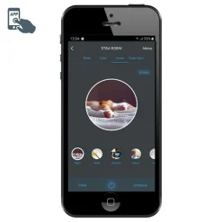 QAZQA Gartenbeleuchtung|Smarte Außenbeleuchtung*Smarte Außenleuchte schwarz 80 cm IP44 inkl. WLAN ST64 - Gleam