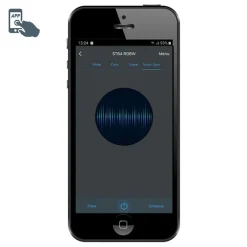 QAZQA Gartenbeleuchtung|Smarte Außenbeleuchtung*Smarte Außenleuchte schwarz 80 cm IP44 inkl. WLAN ST64 - Gleam